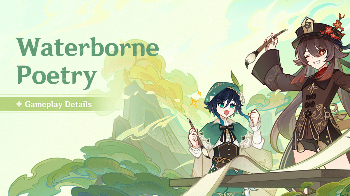 "Waterborne Poetry" Gameplay Details