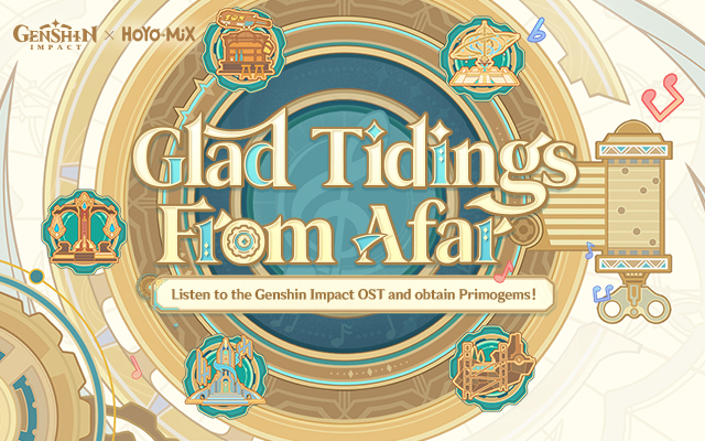 "Glad Tidings From Afar" – The Web Event for Genshin Impact's Fontaine OST Album Is Now Available