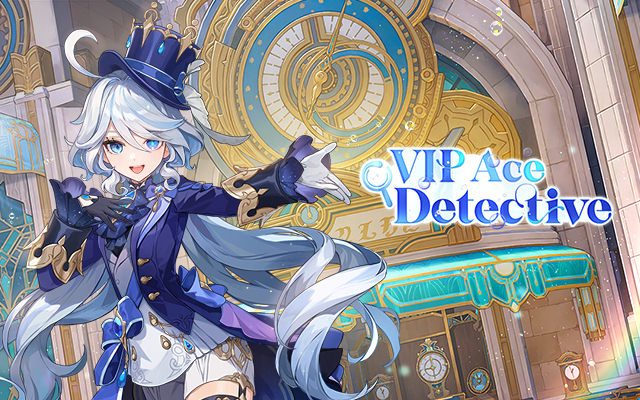 "VIP Ace Detective" — The web event for Genshin Impact's new character: Furina is now available.