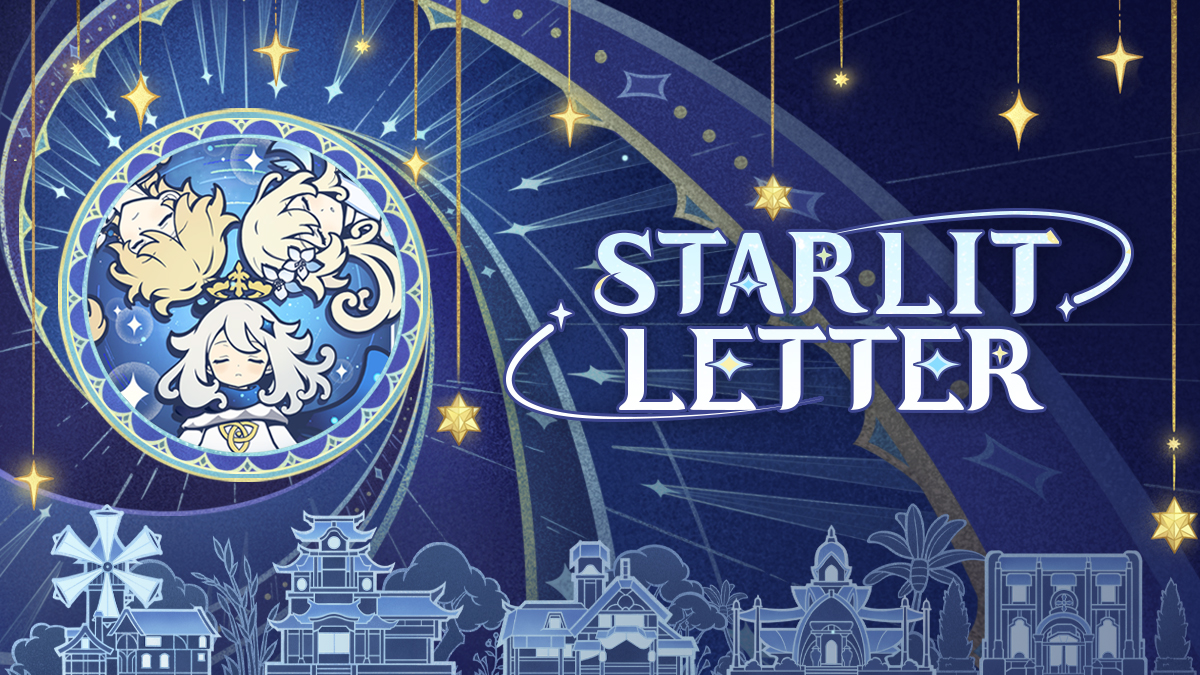 "Starlit Letter" — The Web Event for Genshin Impact's 4th Character OST Album Is Now Available