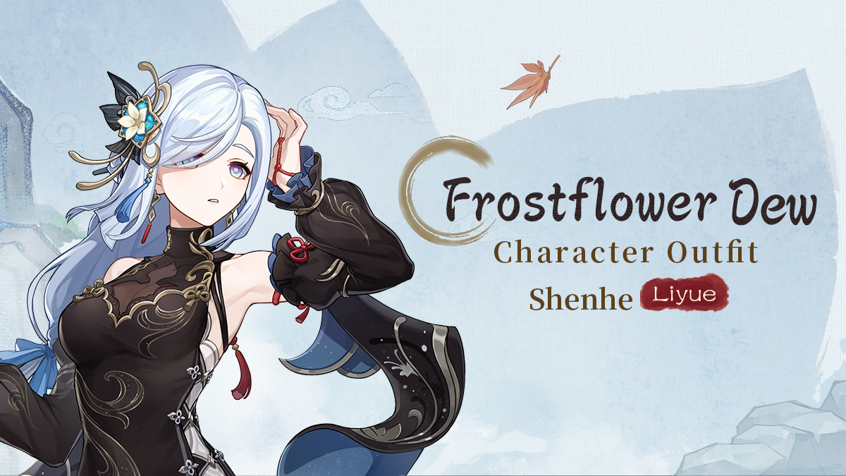 "Do you... think I look good in this  outfit?" – Shenhe's New Outfit Showcase "Frostflower Dew"