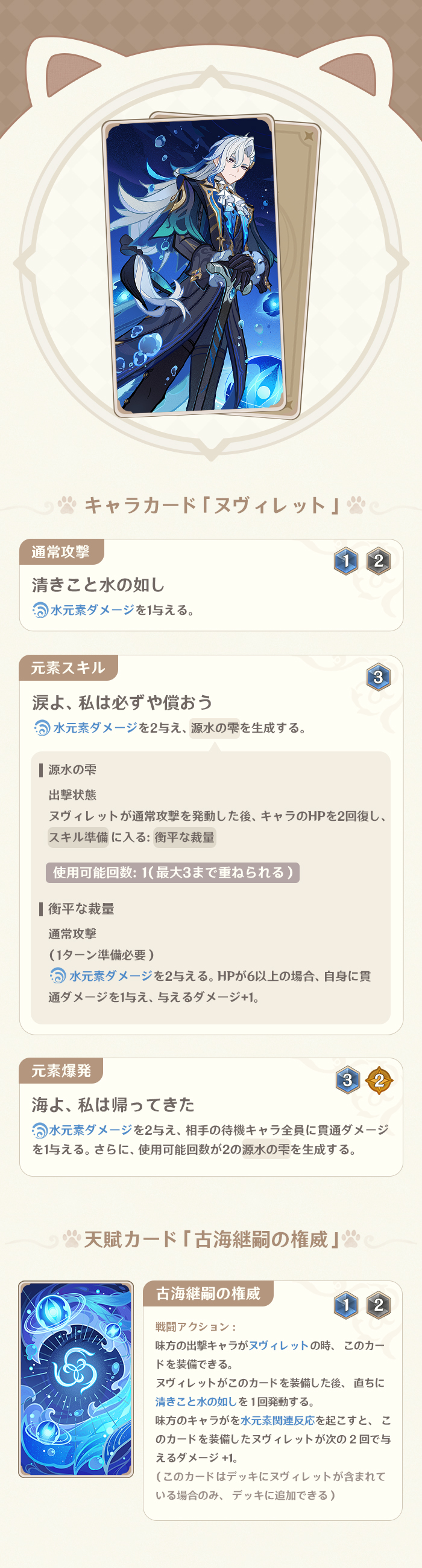 原神 海外限定　七聖召喚 まとめ売りヌヴィレット 原神】ヌヴィレット(カード)の入手方法と評価｜七聖召喚 - 神