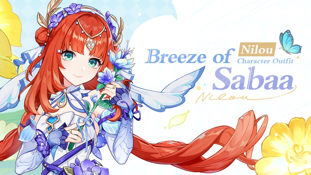 Nilou's New Outfit Showcase "Breeze of Sabaa"