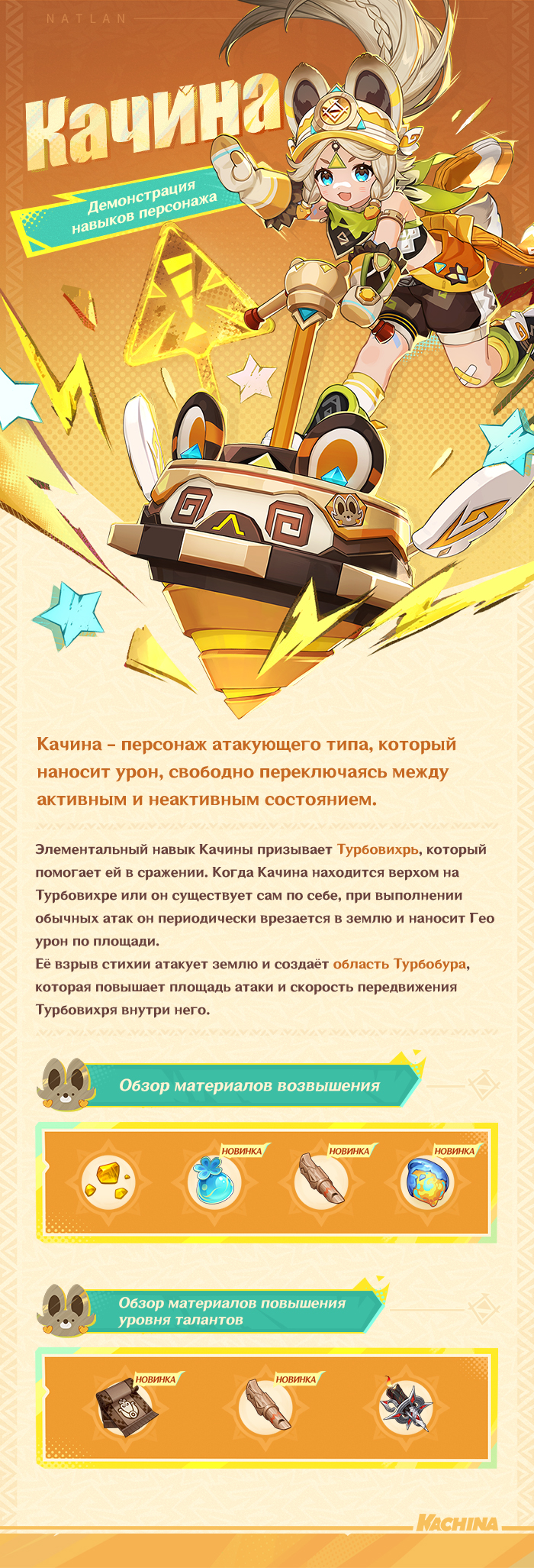 Иллюстрация к статье «Демонстрация навыков персонажа: «Крапчатое самородное золото» Качина»