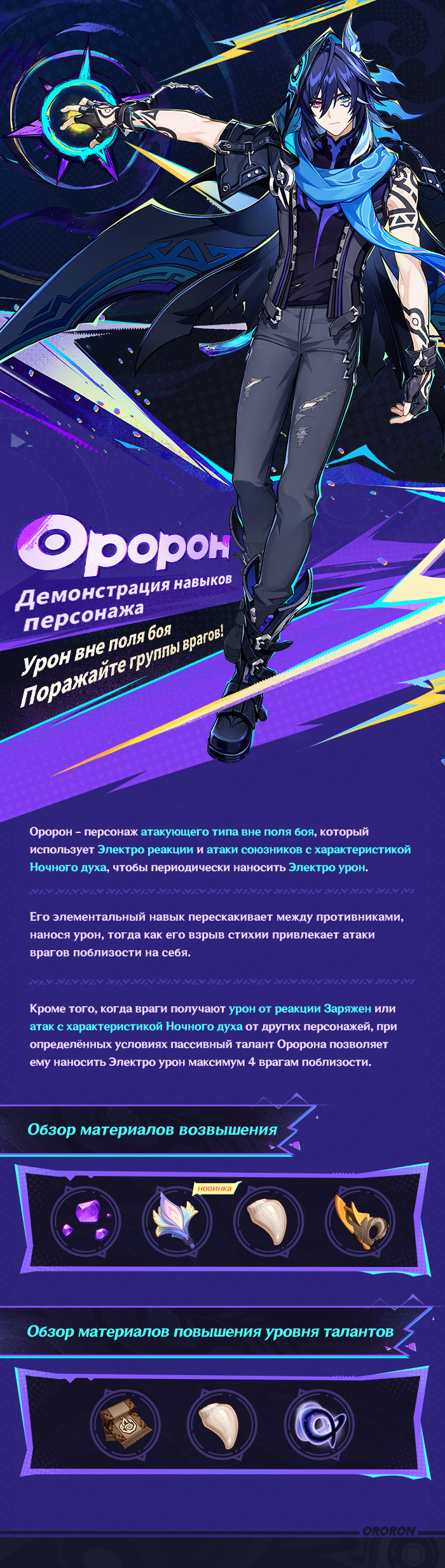 Иллюстрация к статье «Демонстрация навыков персонажа: «Тень Ночного Ветра» Оророн»