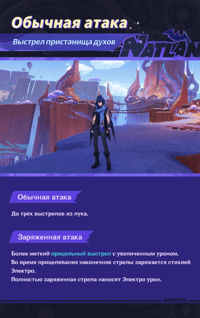 Иллюстрация к статье «Демонстрация навыков персонажа: «Тень Ночного Ветра» Оророн»