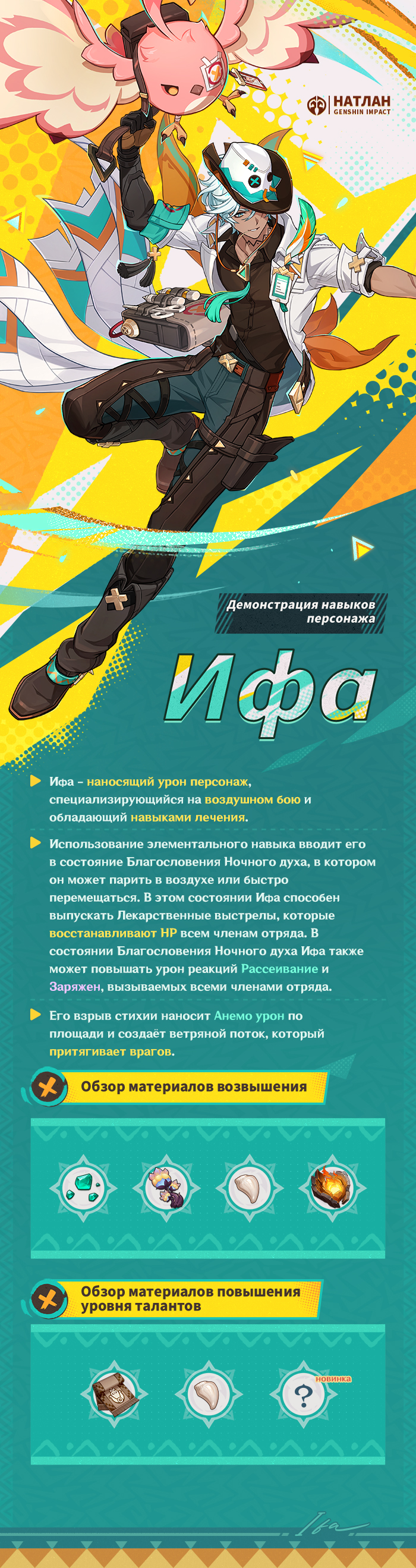 Иллюстрация к статье «Демонстрация навыков персонажа: «Вслед за блуждающим ветром» Ифа»