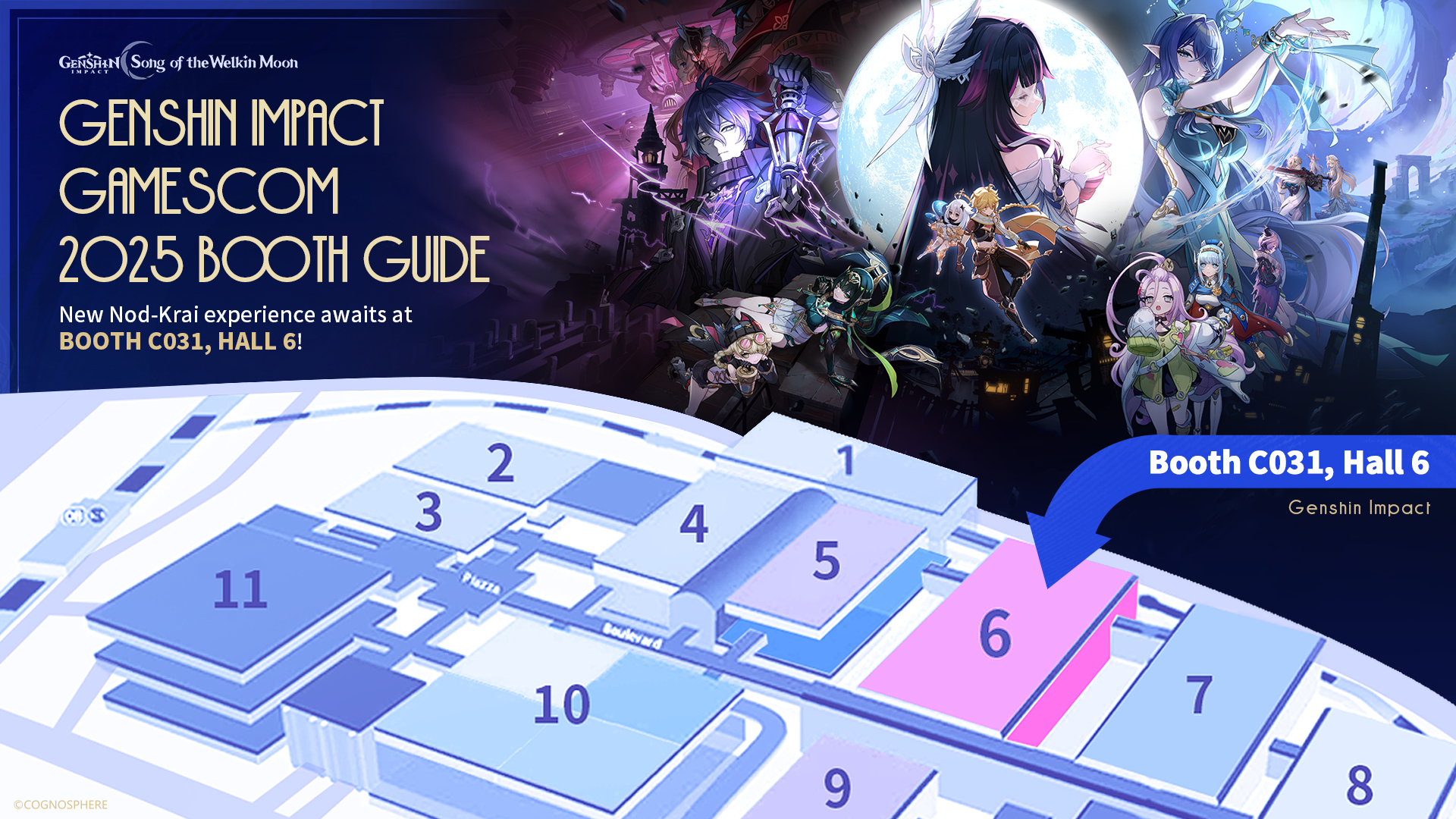 Presentation of the Nod-Krai Booth at gamescom 2025