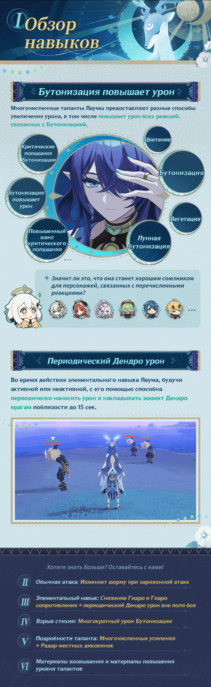 Иллюстрация к статье «Демонстрация навыков персонажа: «Жертвенная песнь вечной Луны» Лаума»