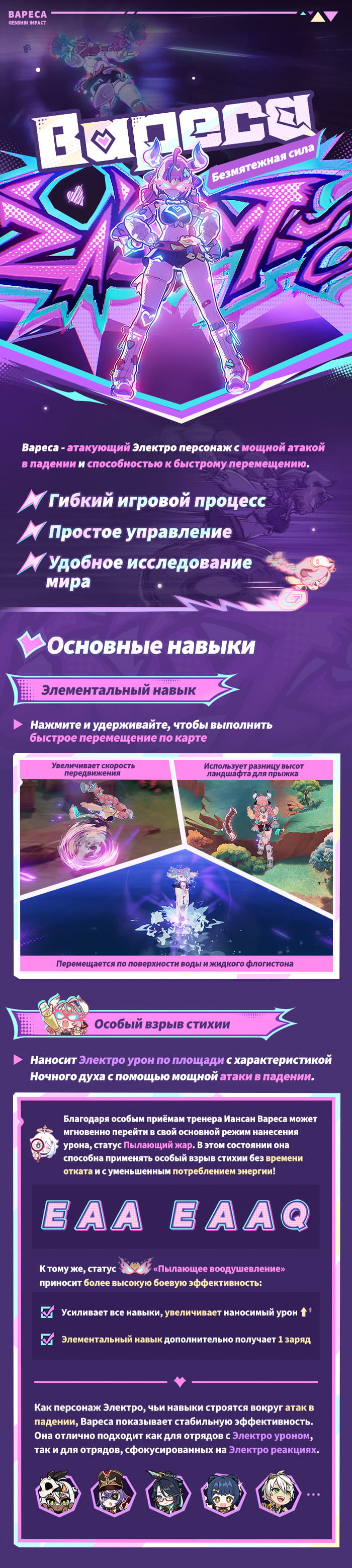 Иллюстрация к статье «Спокойствие и беззаботность: Повышен шанс получить персонажа «Безмятежная сила» Вареса (Электро)!»