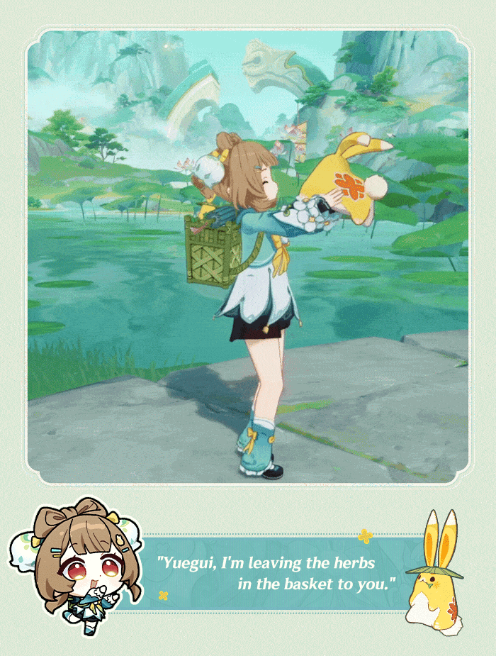 Rainlit Bamboo Reverie" - Yaoyao's New Outfit Showcase