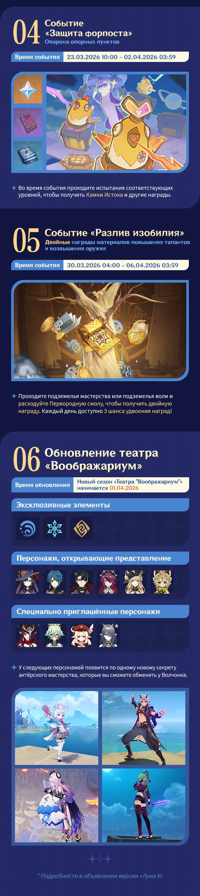 Иллюстрация к статье «Обзор событий версии «Возвращение ловца ветра» «Луна V» - Выпуск II»