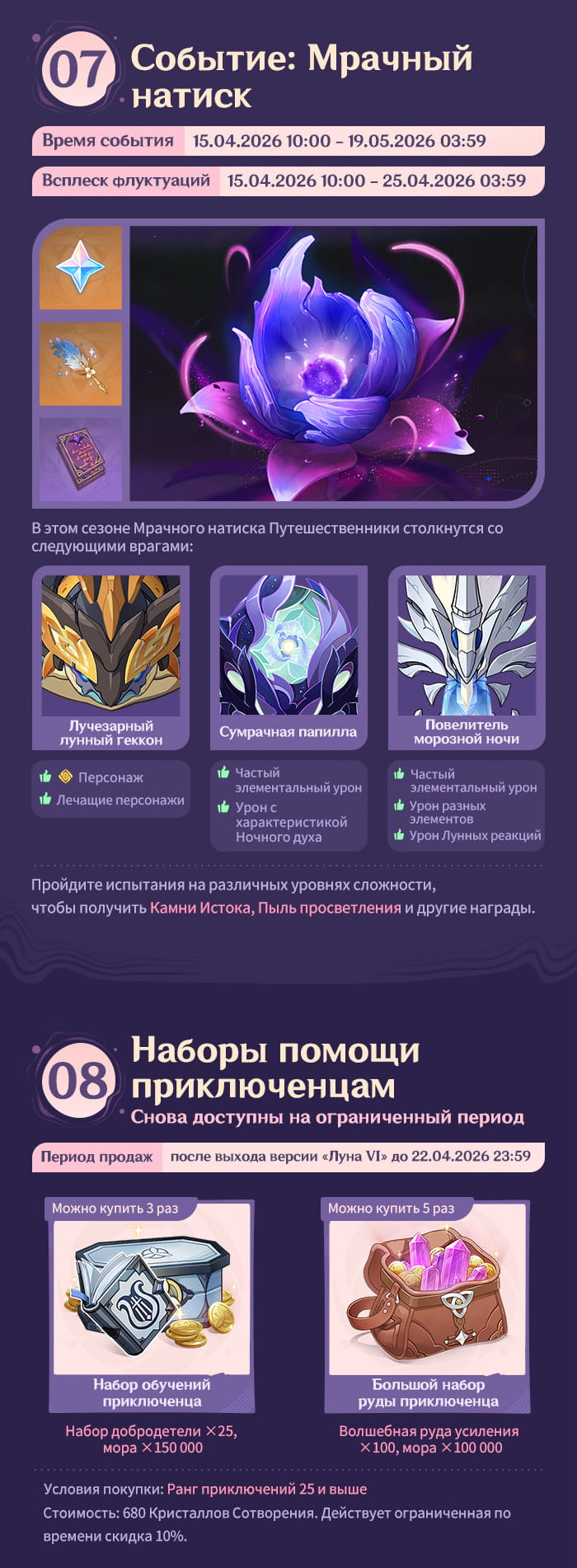 Иллюстрация к статье «Обзор событий версии «Предсказанная встреча» «Луна VI» - Выпуск I»