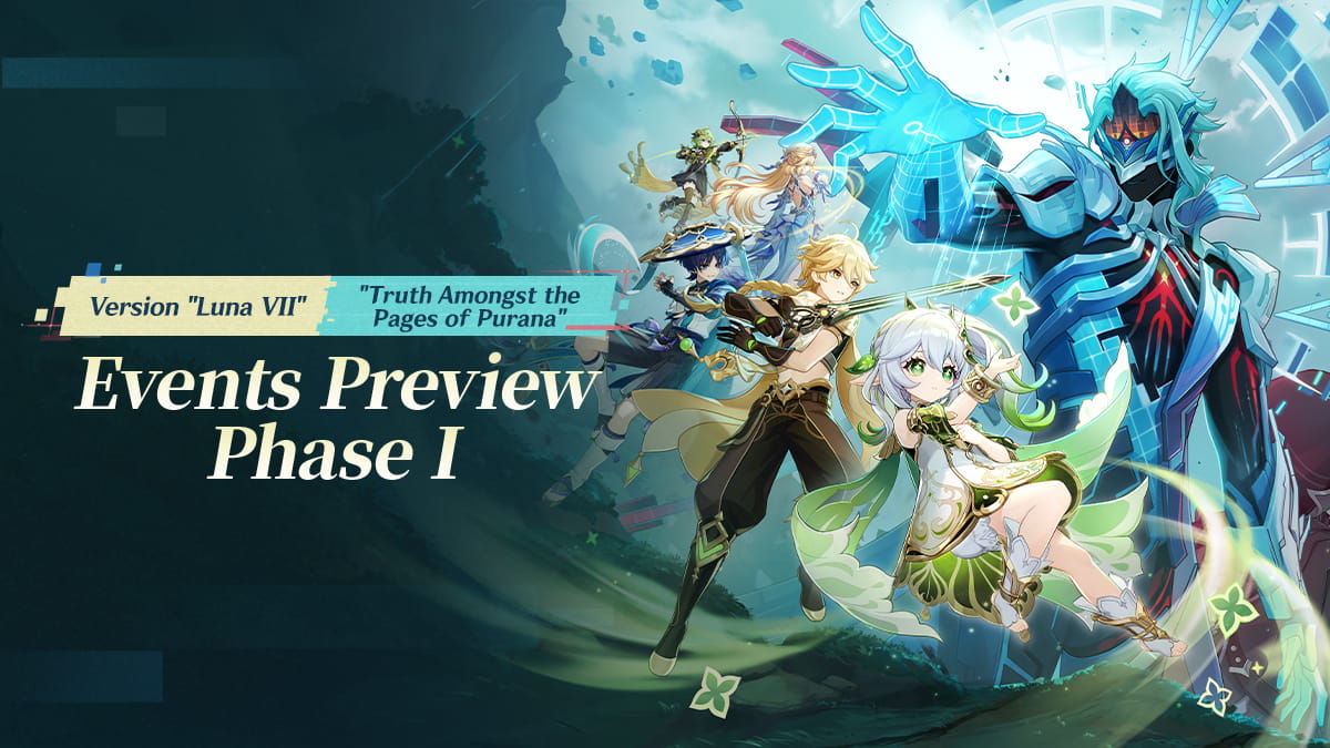 "Truth Amongst the Pages of Purana" Version "Luna VII" Events Preview - Phase I