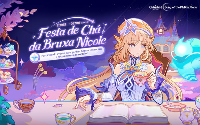 Genshin Impact - Entre nesse Vasto Mundo Mágico de Aventura