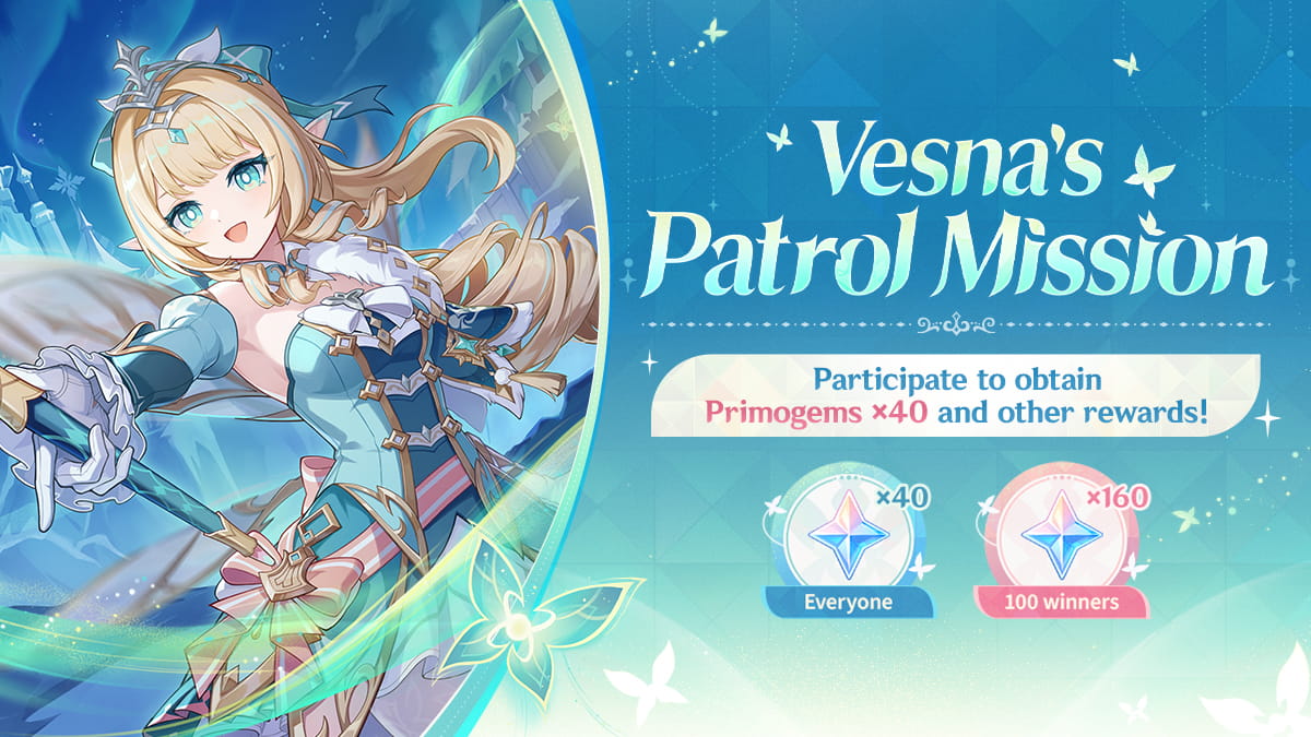 Event Now Available - Vesna's Patrol Mission