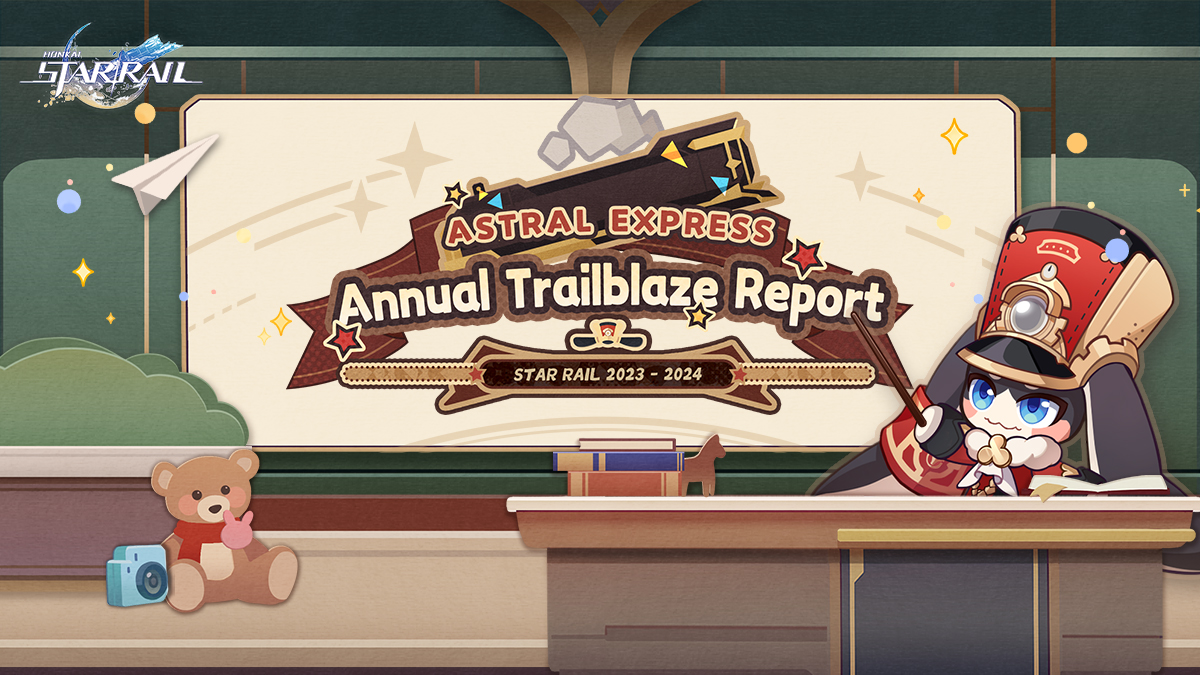 The Astral Express Annual Trailblaze Report Web Event is now on. Participate to get rewards such as Stellar Jades