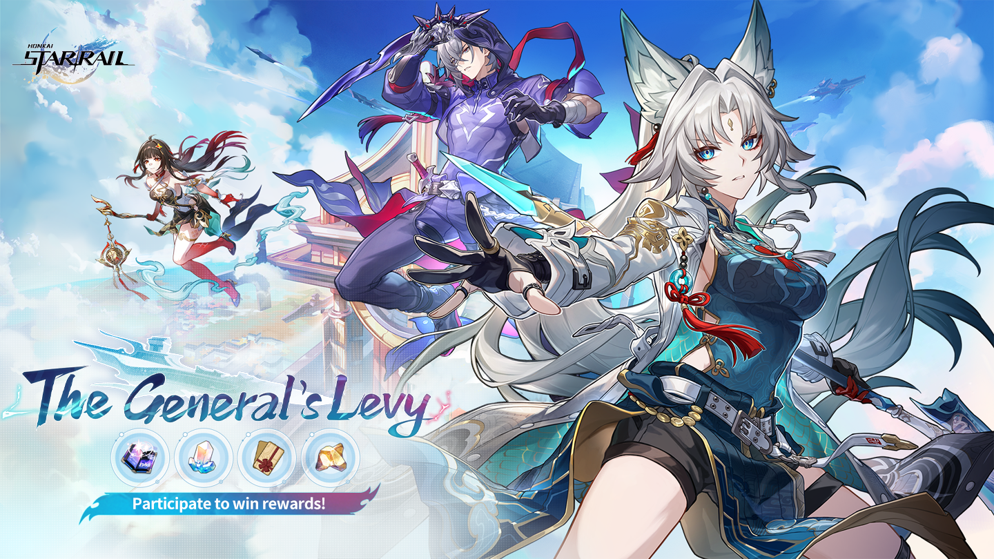 “The General’s Levy” web event is now on! Participate to obtain Stellar Jades!