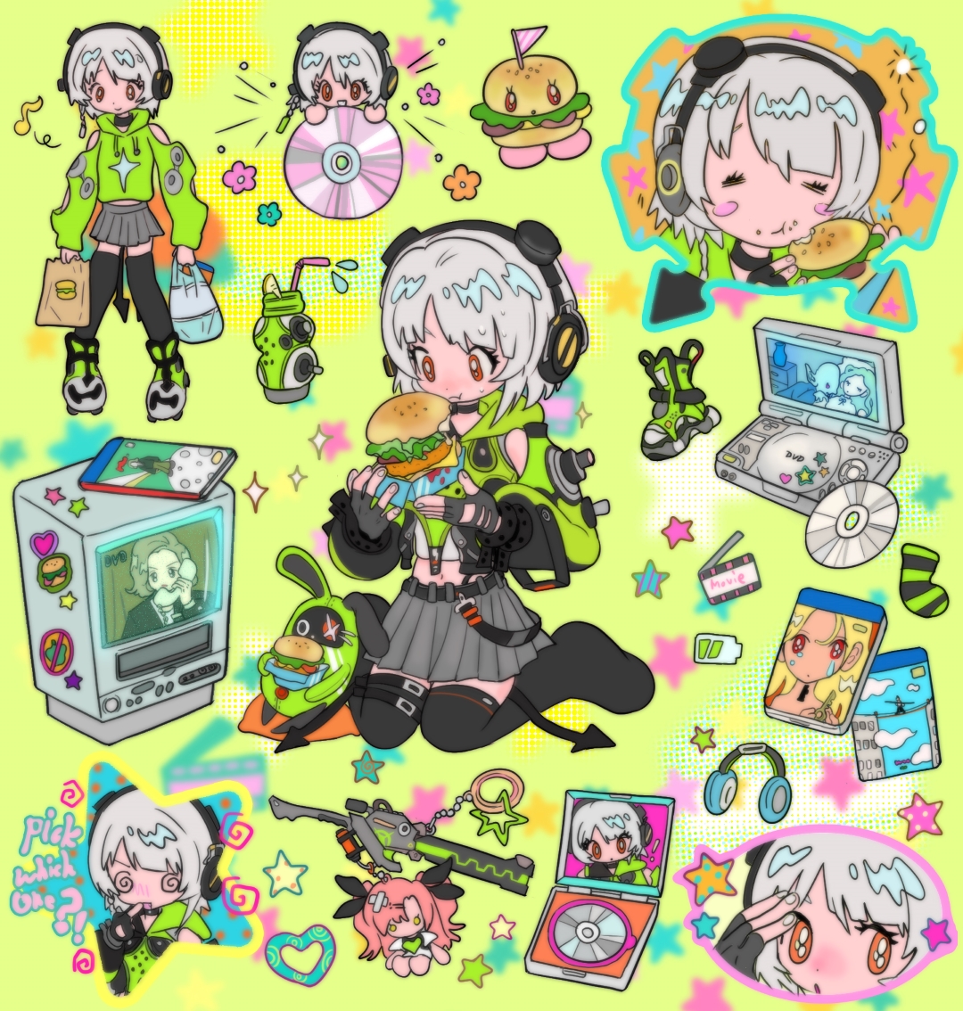 ラミネート手帳丨バーガー、シネマ、ラブ |『ゼンレスゾーンゼロ』公式