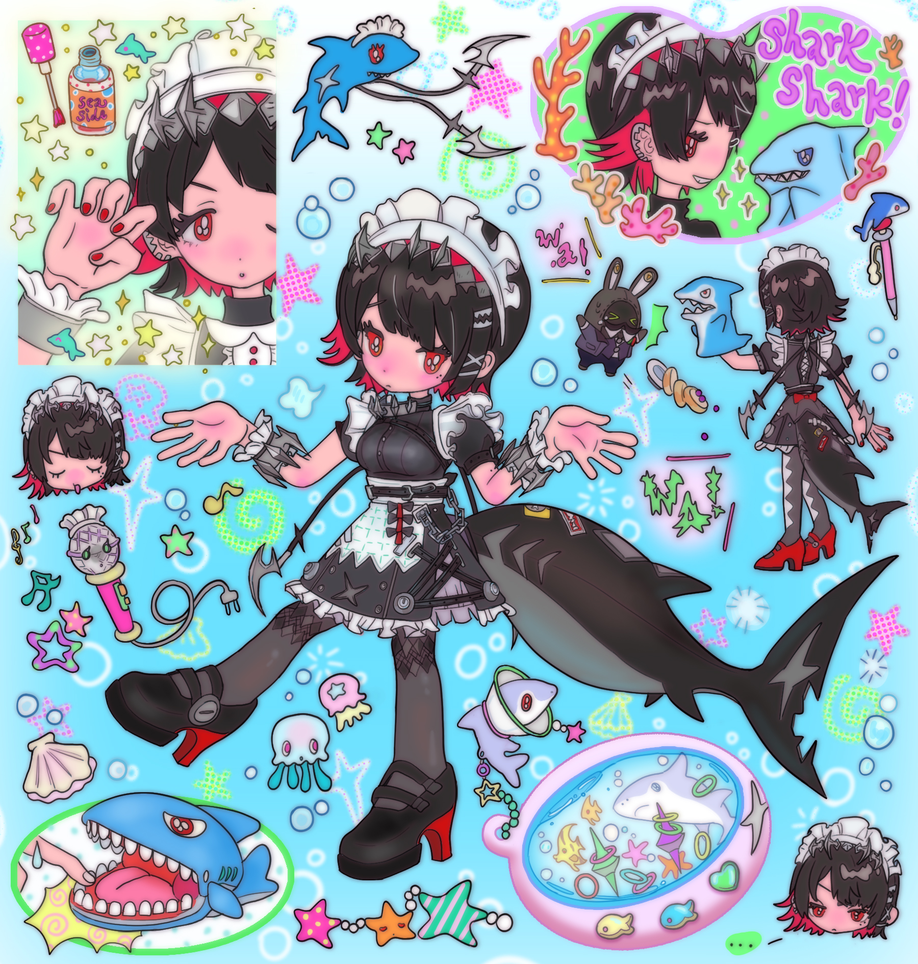 ラミネート手帳丨サメの暇つぶし |『ゼンレスゾーンゼロ』公式サイト