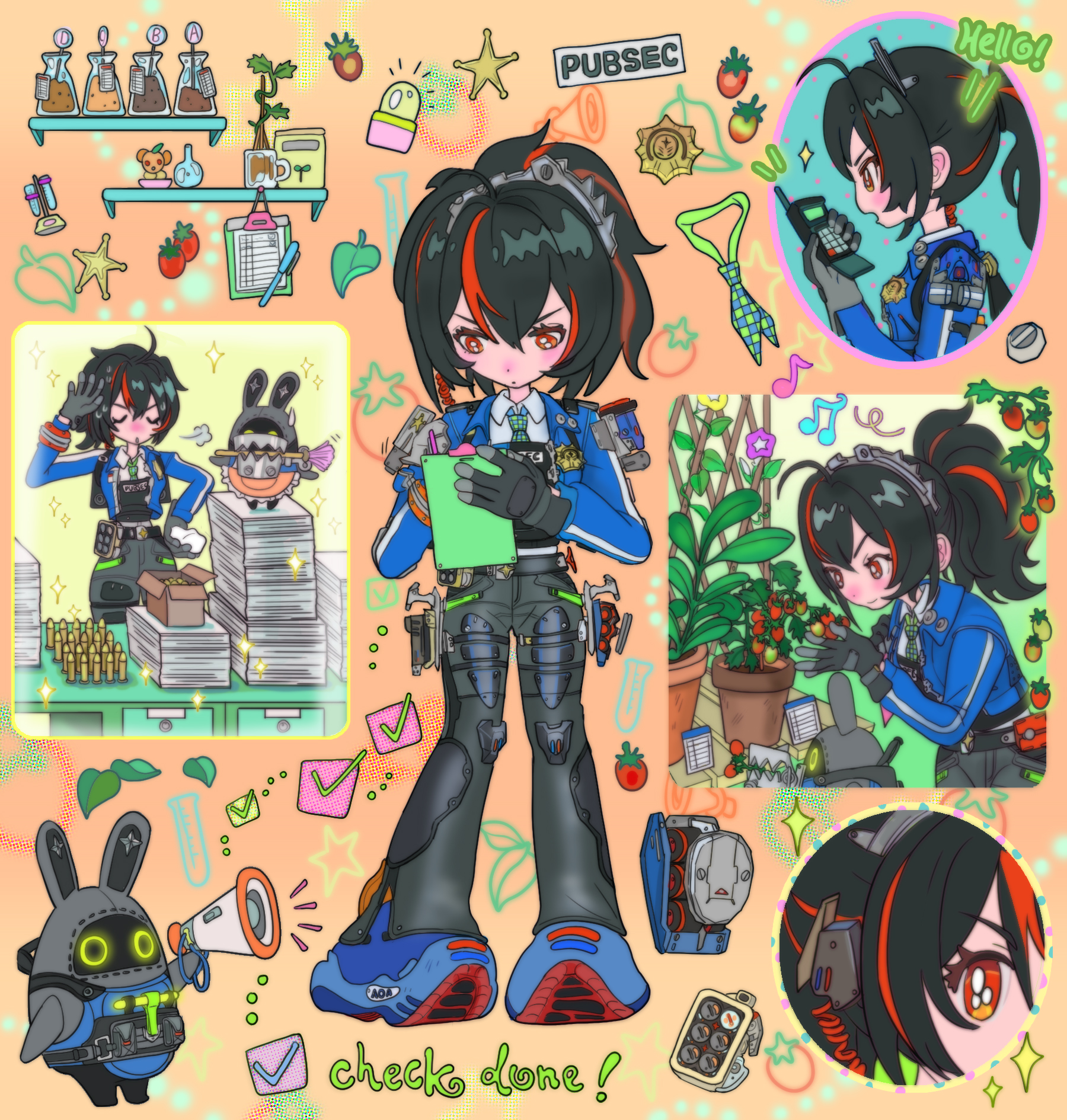 ラミネート手帳丨計画は達成するために |『ゼンレスゾーンゼロ』公式サイト