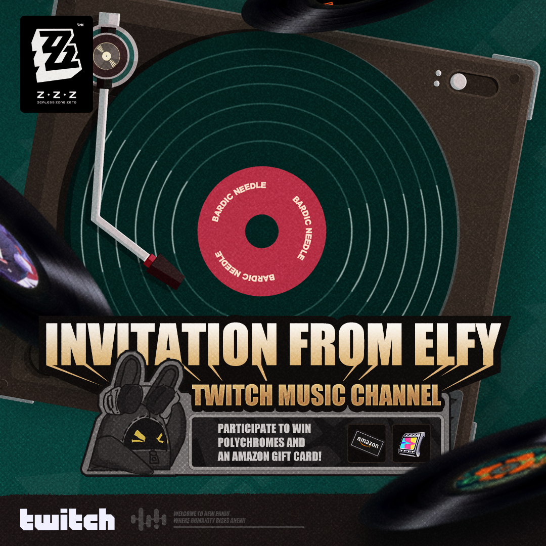 Приглашение от Elfy — Музыкальный канал Twitch