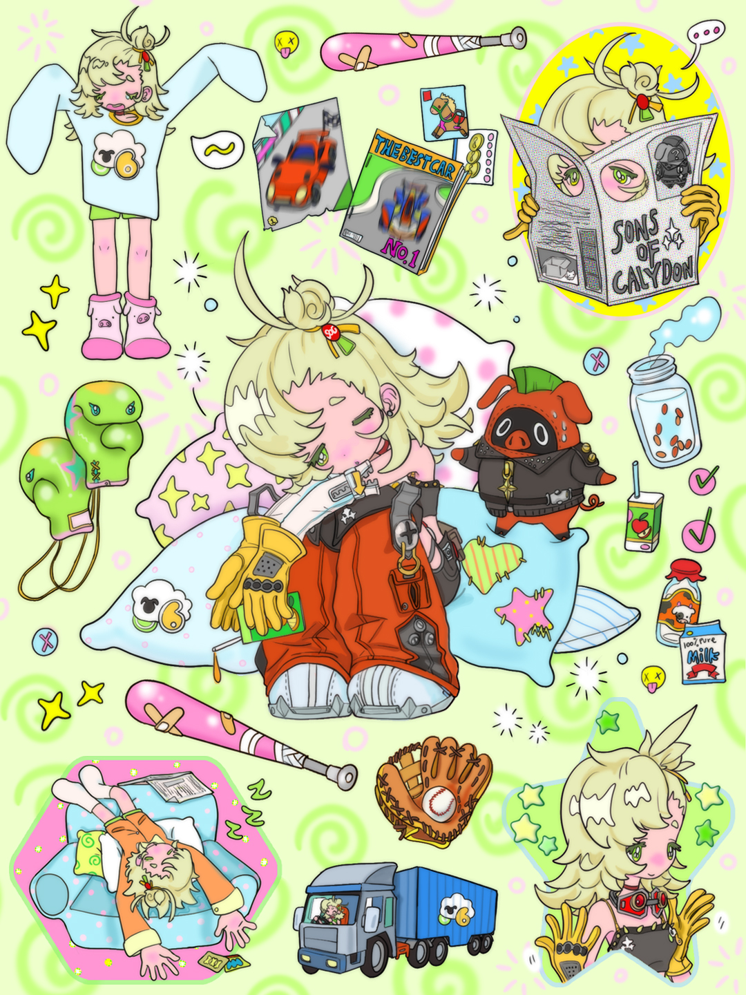 ラミネート手帳丨休憩は怠慢じゃない |『ゼンレスゾーンゼロ』公式サイト