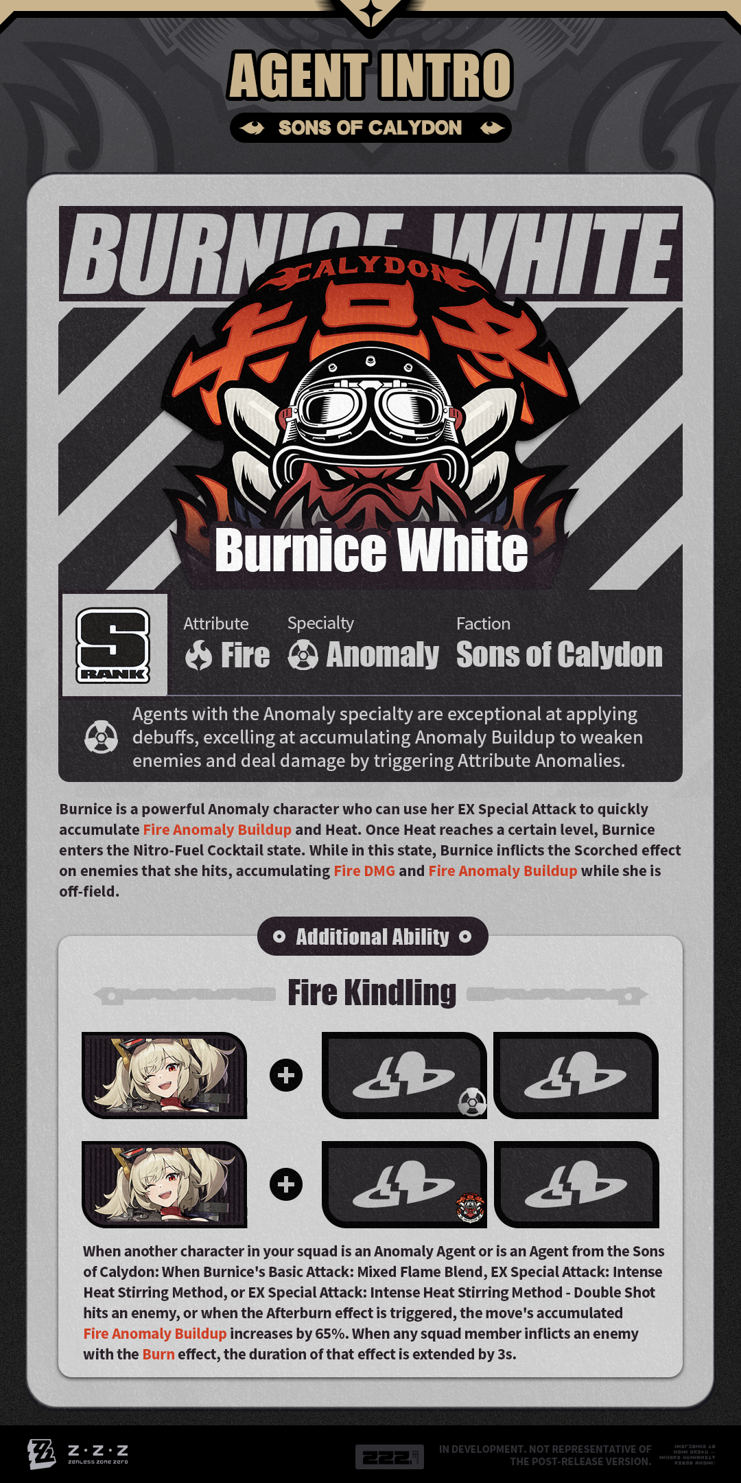 Agent Mechanics Intro: Burnice