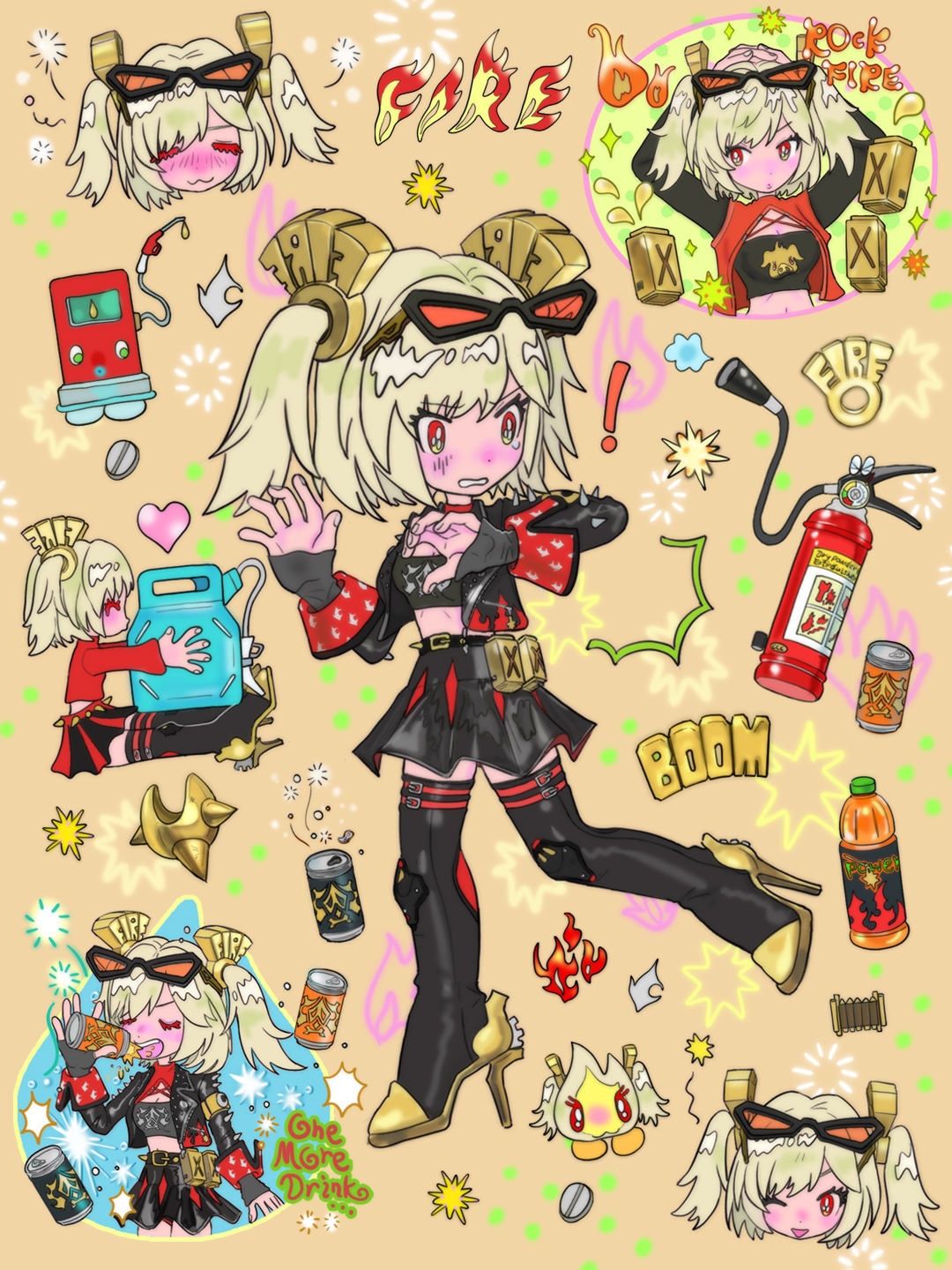 ラミネート手帳丨防火の心得 |『ゼンレスゾーンゼロ』公式サイト