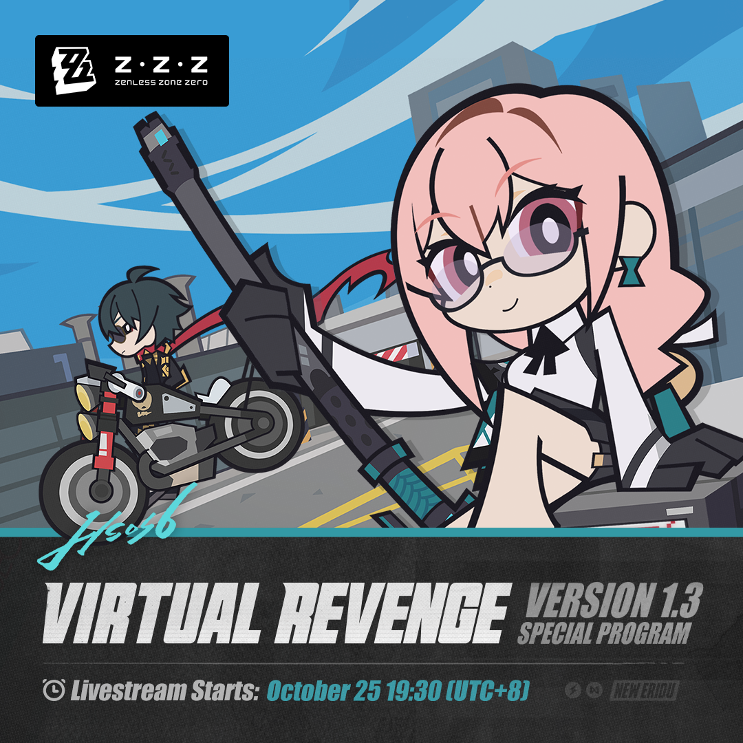 Announcing Zenless Zone Zero Version 1.3 “Virtual Revenge” Special Program