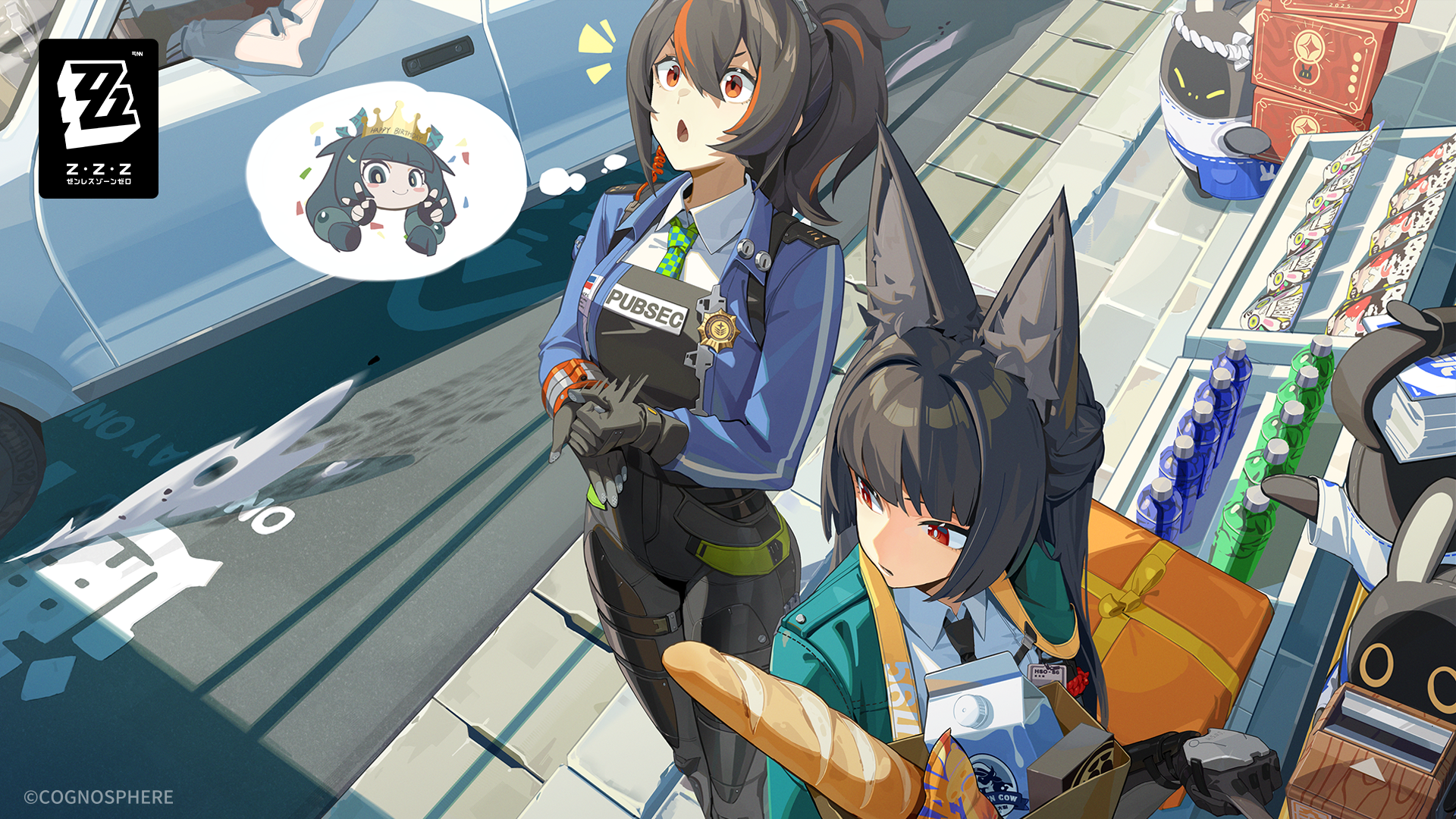 イラスト公開】 まっさらなスタート丨来者は追うべし |『ゼンレス