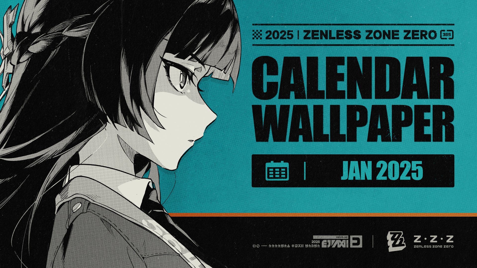 Zenless Zone Zero Jan 2025 Calendar Wallpaper Zenless Zone Zero