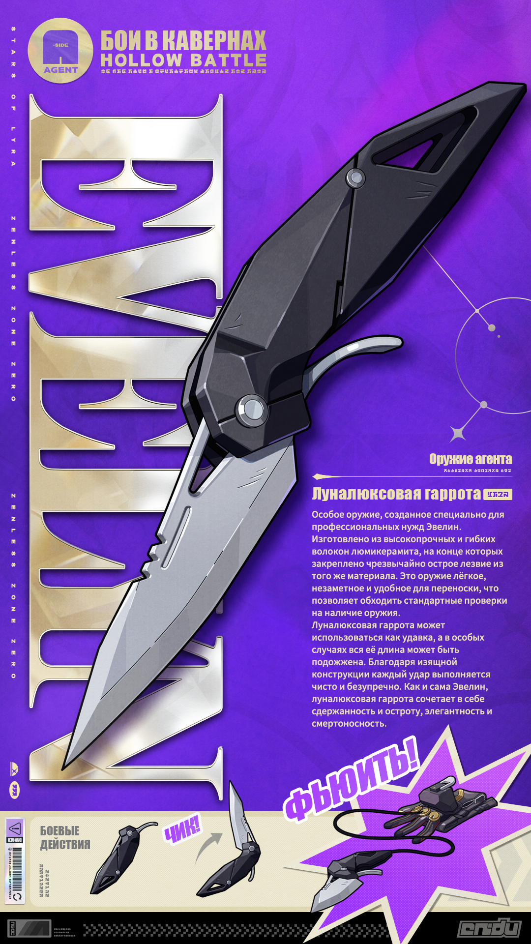Иллюстрация к статье «Выдержки из интервью Behind the Agent: Эвелин»