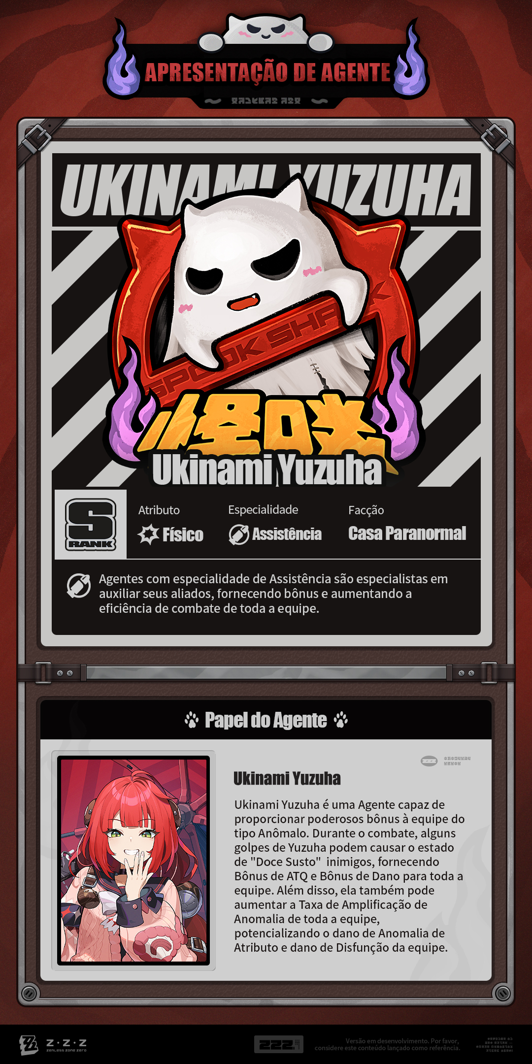 Mecânicas de Agente: Ukinami Yuzuha | Site Oficial de Zenless Zone
