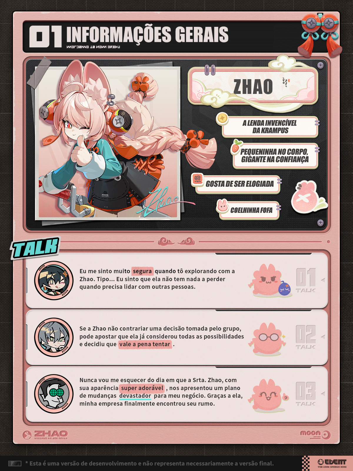 Imagens Não Arquivadas de Agente | Edição Zhao | Site Oficial de
