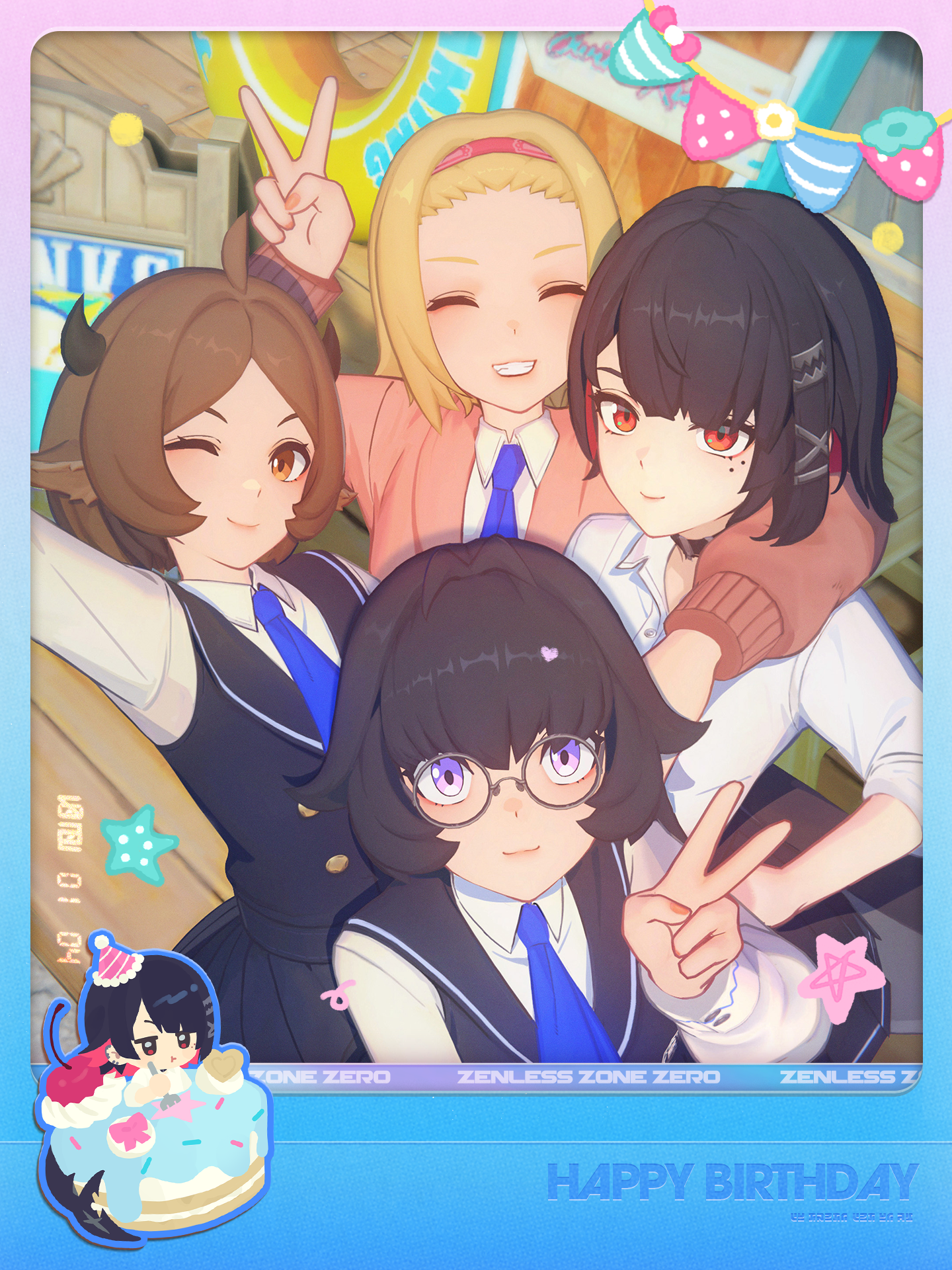 Happy Birthday Ellen | Nom Nom Shark's Birthday Bash | Zenless