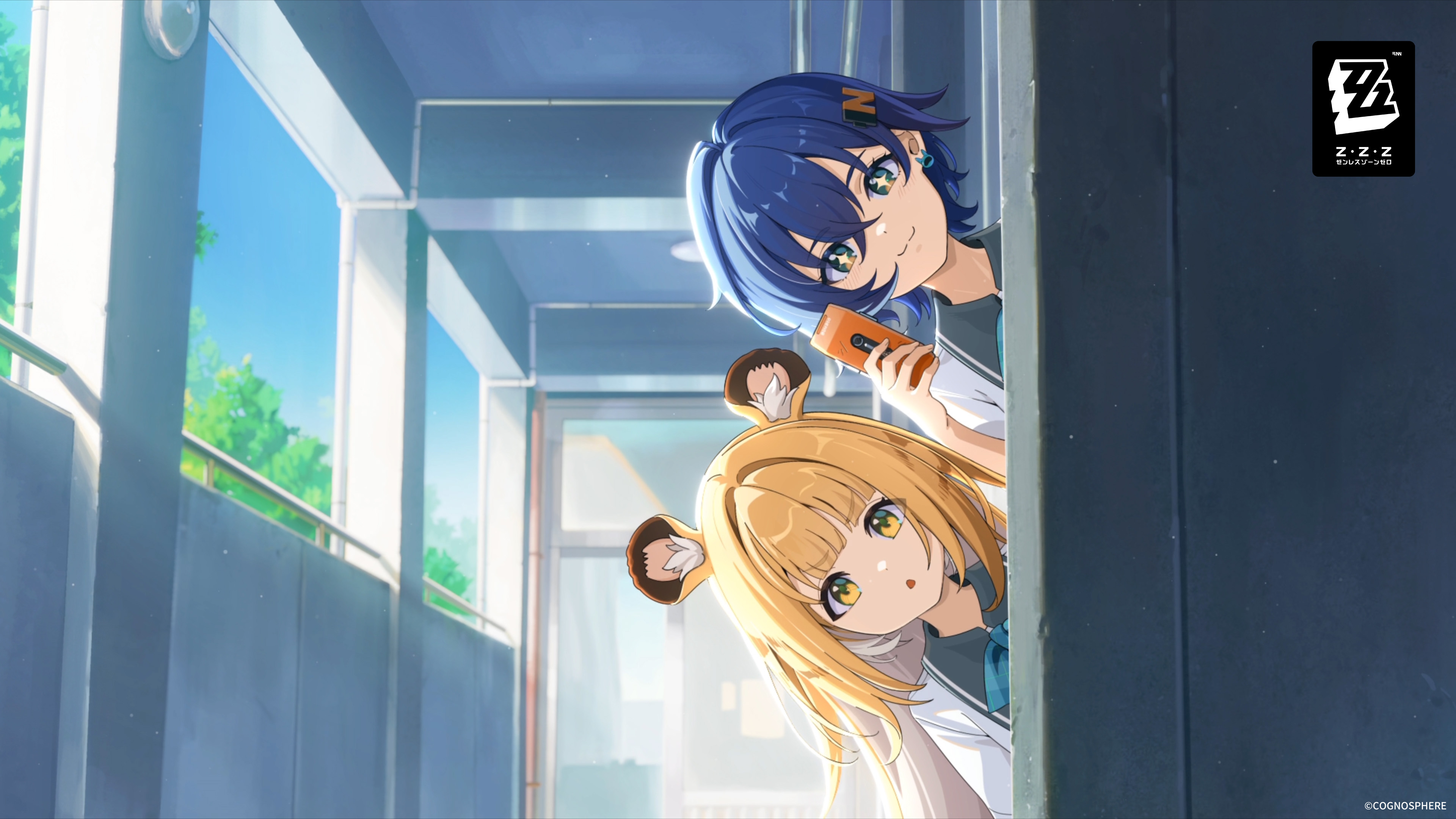 壁紙配布 | 葉瞬光テーマの壁紙 |『ゼンレスゾーンゼロ』公式サイト