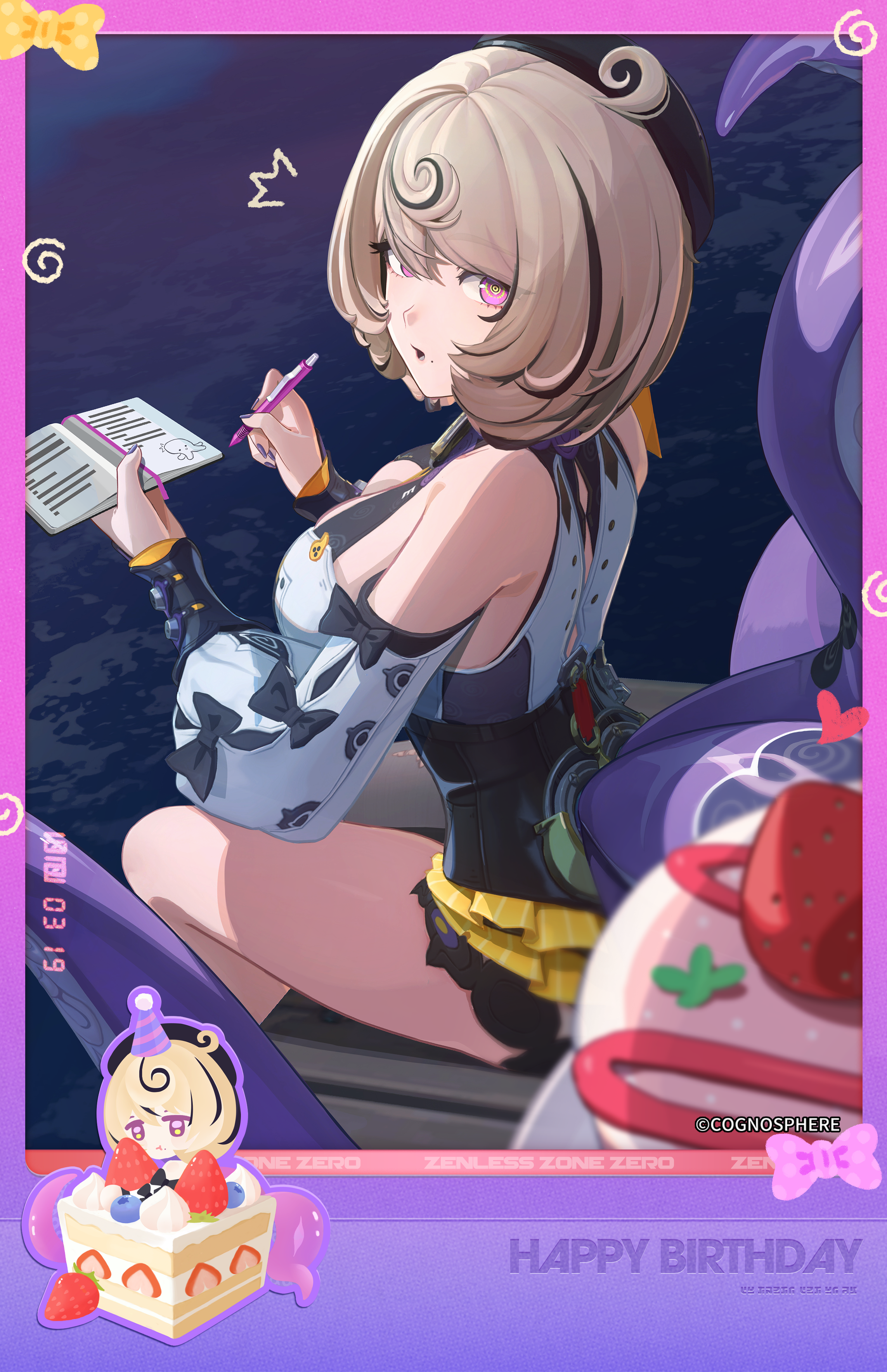 ゼンレスゾーンゼロ　タイ gamescom キャラクターカード イドリー ハッピーバースデー、イドリー丨今日の更新はサプライズ |『ゼンレス