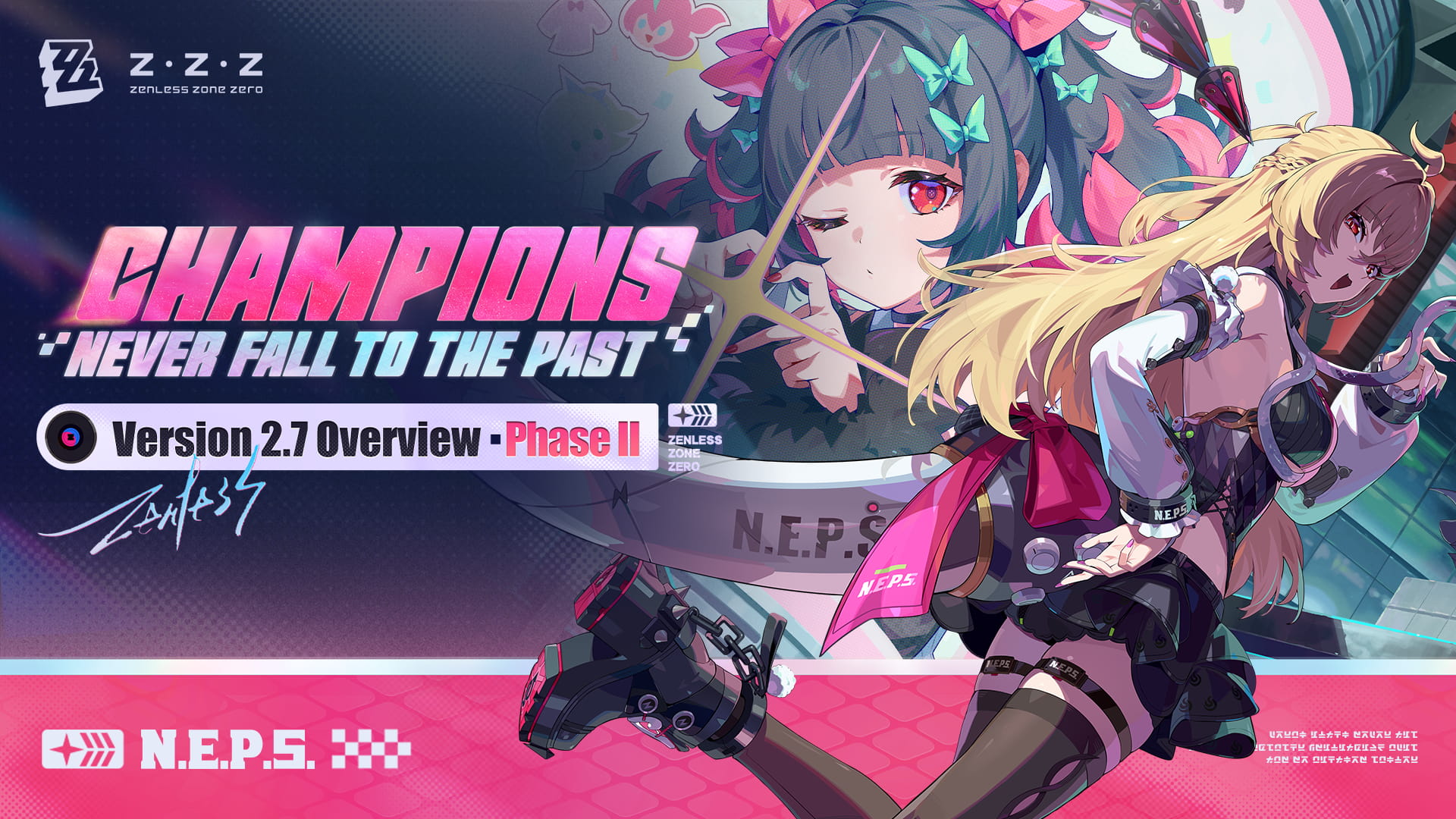 Zenless Zone Zero Version 2.7 Phase II official banner