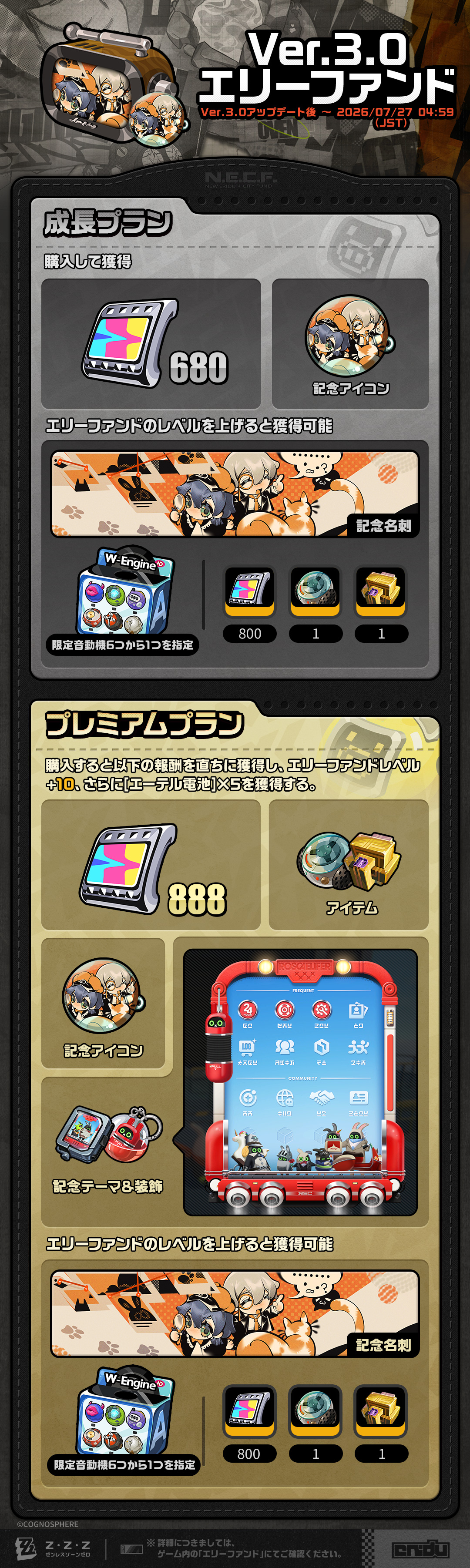 Ver.3.0「エリーファンド」詳細 |『ゼンレスゾーンゼロ』公式サイト