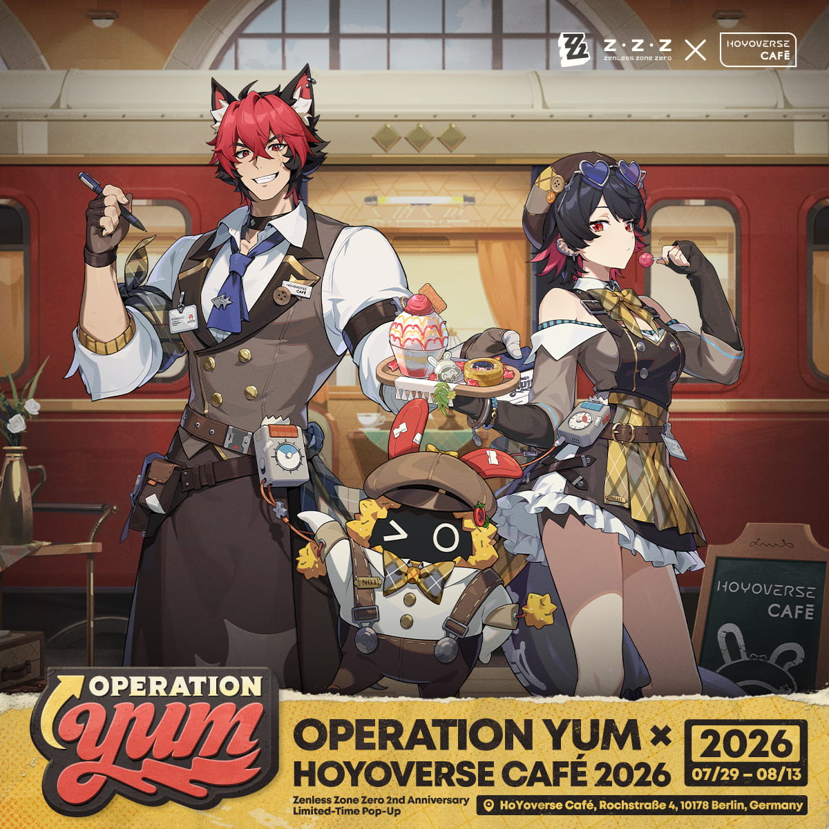 【ゴンページ】　Pointless Journey まとめ Operation Yum × HoYoverse Café Collab Coming Soon | Zenless Zone