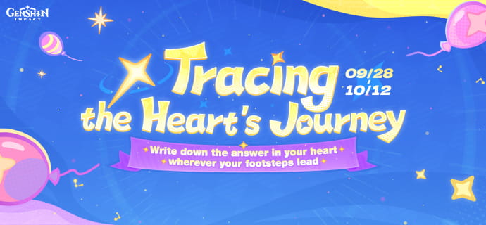 [原神] 「追跡尋心」－五周年回顧網頁活動